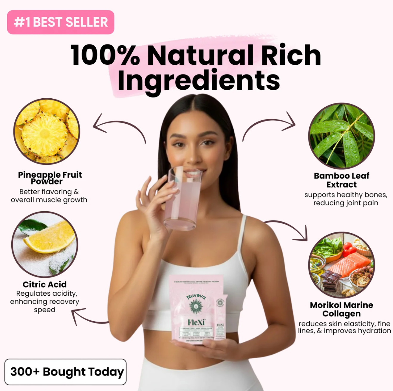 Nuveva™️ Creatine & Collagen Stick Packs